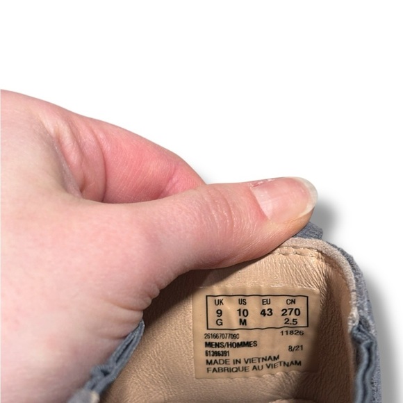 Kith x Ronnie Fieg for Clarks Season 2 Radlett in Asteroid Blue Suede Leather main image 4
